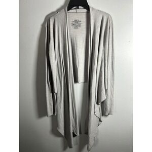 Patagonia Gray Open Waterfall Cardigan Medium Balletcore Soft Size M 54790